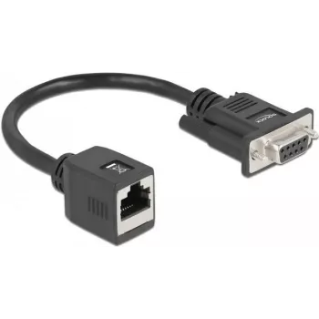 DeLOCK DB9 sievišķais uz RJ45 ligzdu seriālais adapteris 64122