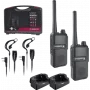 Pārnēsājams PMR radio Midland Tectalk Worker 3 (2 komplekts) — 16 kanāli, līdz 500 m darbības rādiuss