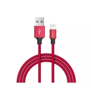 USB-C uz Lightning kabelis Devia Pheez Series 1 m — Sarkans, 1A / USB Power Delivery saderīgs