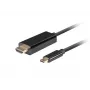 Lanberg USB-C uz HDMI kabelis, 0.5 m, 4K/60Hz, Melns