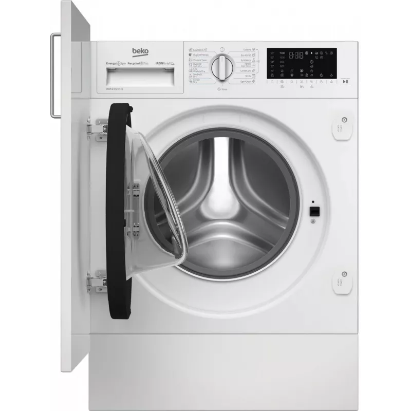 Veļas žāvētājs BEKO B5DBT68547W iebūvējamais, 8 kg mazgāšana / 5 kg žāvēšana, 1400 apgr./min