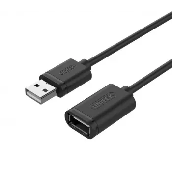 Pagarinātāja kabelis Unitek Y-C428GBK USB 2.0, Am-AF