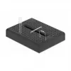 DELOCK 18317 — Bezlodēšanas prototipēšanas plate (breadboard), 36×46×10 mm, melna