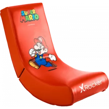 X Rocker Video Rocker - Mario - Gaming Sēdeklis - Nintendo Switch - Sarkans - Mākslīgā āda - Putuplasts - Poliuretāns - Mākslīgā āda (2020001)