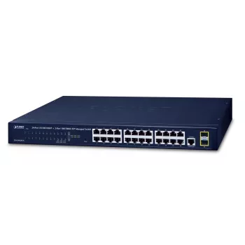 Pārvaldāms L2 Gigabit Ethernet Slēdzis PLANET GS-4210-24T2S