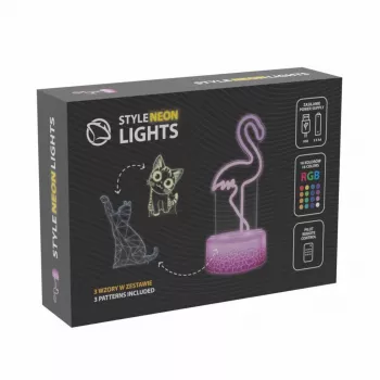 Dekoratīvā LED lampa MANTA SNL119RGB RGB 3D dzīvnieka formas gaisma interjeram