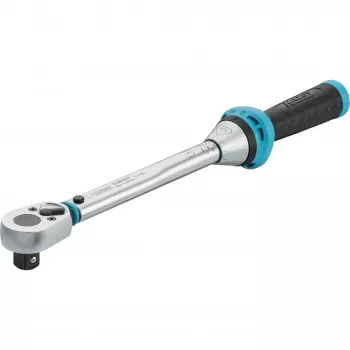 HAZET 5120-3CT - Klikšķu griezes momenta atslēga - Mehāniska - 1/4 inch - 1 - 9 Nm - 4% - Melna/Zila (5120-3CT)