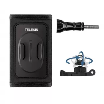 Telesin GP-BPM-005 J-Āķa stiprinājums mugursomas siksnai 360° GoPro/Osmo Action