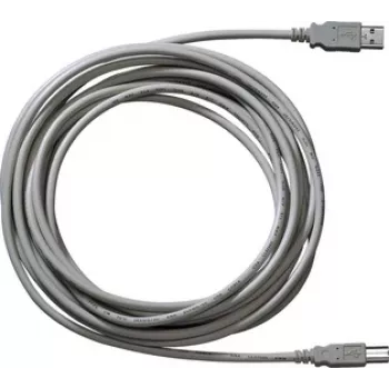 USB kabelis GIRA 090300 USB 2.0 3 m USB A USB B Pelēks