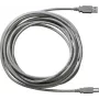 USB kabelis GIRA 090300 USB 2.0 3 m USB A USB B Pelēks