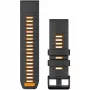 Garmin QuickFit Pulksteņa siksniņa 26 mm Silikona grafīts/Spark Orange (010-13393-05)