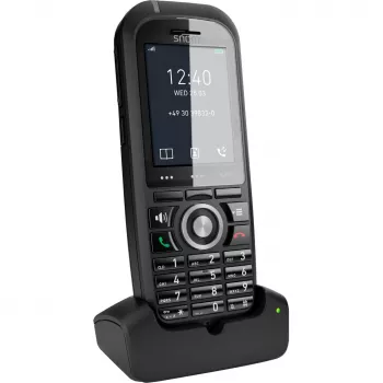 Snom M70 DECT telefona klausule ar zvanītāja ID, melna