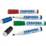 Franken Z1703 marķieru komplekts 4 gab. – melns, zils, zaļš, sarkans