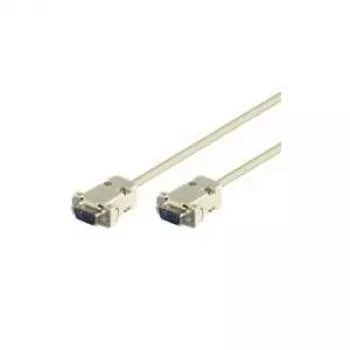 Wentronic Goobay D-SUB savienojuma kabelis, pelēks, 2 m - D-SUB/RS-232 spraudnis (9-pin) > D-SUB/RS-232 spraudnis (9-pin) (50549)