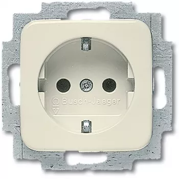 Kontaktligzda Busch-Jaeger 2011-0-1318 CEE 7/3 2P+E 250V 16A Balta (71×41 mm)