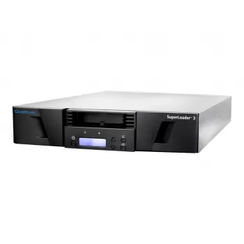 Quantum SuperLoader 3 lentes automātiskā ielādētāja bibliotēka SAS 2700 GB/h