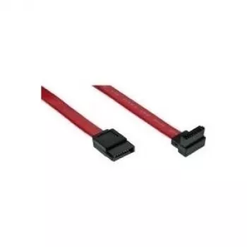 InLine 27703W SATA kabelis 0.3 m Sarkans