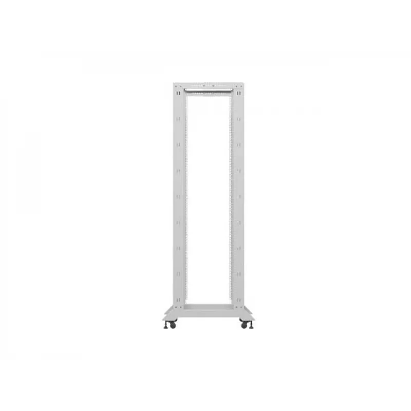 Atvērtais 19 collu statīvs LANBERG 42U, dziļums 800 mm, platums 600 mm, pelēks