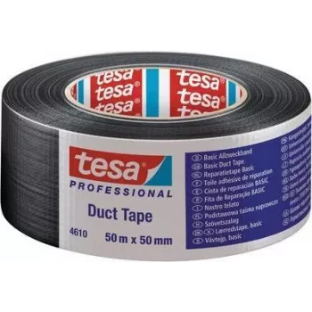 Līmlente Tesa 04610 — 50 m x 50 mm, melna