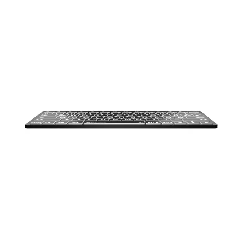 Logickeyboard universāla Bluetooth tastatūra LKB-LPWB-BTPC-DE QWERTZ vācu melna