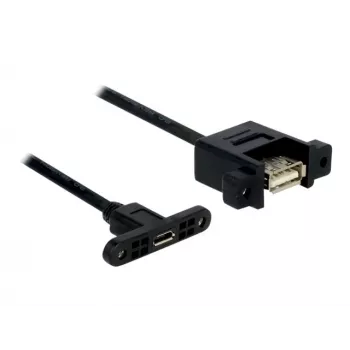 USB kabelis Micro-USB B uz USB A DeLOCK 85109 0,25m