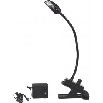 Clamp Light EUROLITE 80702305 LED ar regulējamu spilgtumu, skavas stiprinājums, EU kontaktdakša