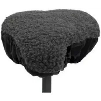 Sēdekļa pārvalks velosipēdam FISCHER 85715 – Divpusējs Pelēks/Melns PVC PU ar EPE putuplasta oderi