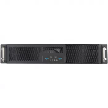 Silverstone RM23-502-MINI Rack korpuss, melns