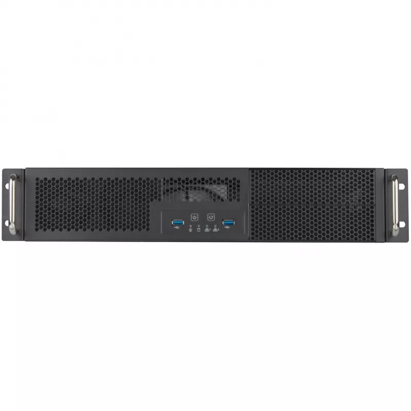 Silverstone RM23-502-MINI Rack korpuss, melns