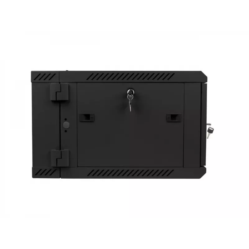 Sienas stiprinājuma skapis LANBERG WF02-6606-10B 6U 600x374.3x600 mm nerūsējošais tērauds melns