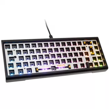 Ducky Tinker 65 Barebone tastatūra Gaming USB Vācu Melna
