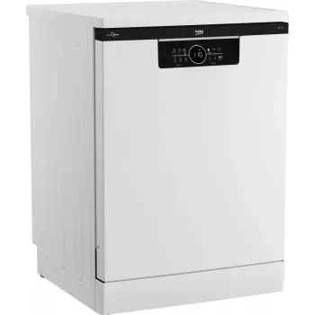 Brīvi stāvoša trauku mazgājamā mašīna Beko BDFN26531W — 15 komplekti, 60 cm, 46 dB, AirDry