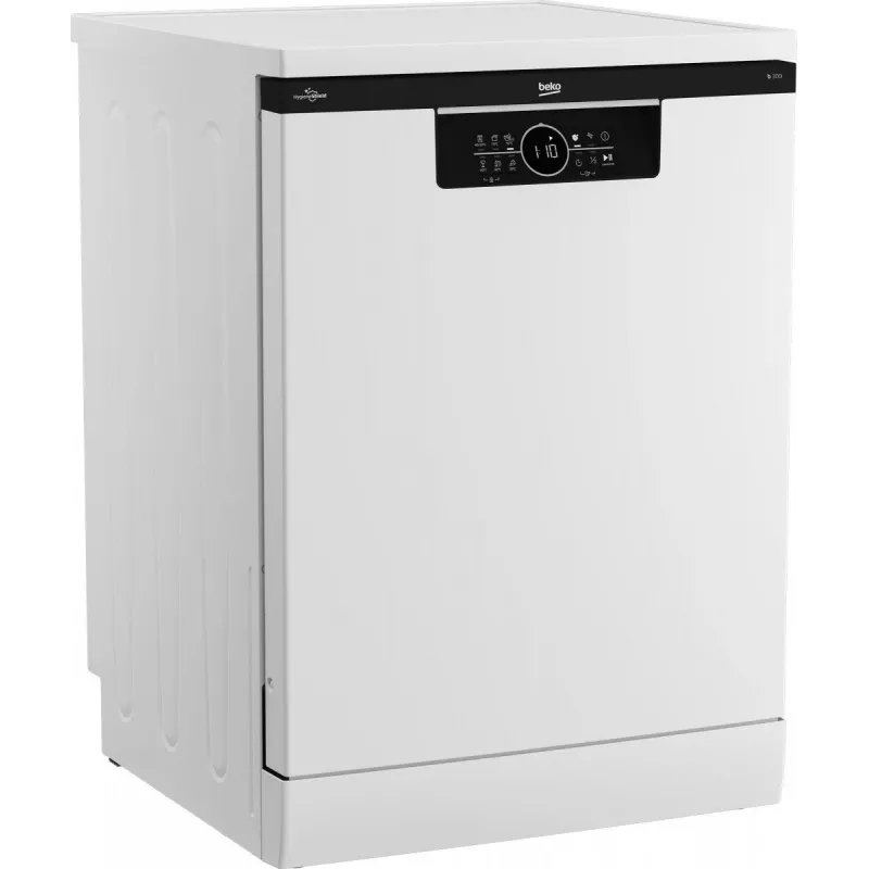Brīvi stāvoša trauku mazgājamā mašīna Beko BDFN26531W — 15 komplekti, 60 cm, 46 dB, AirDry