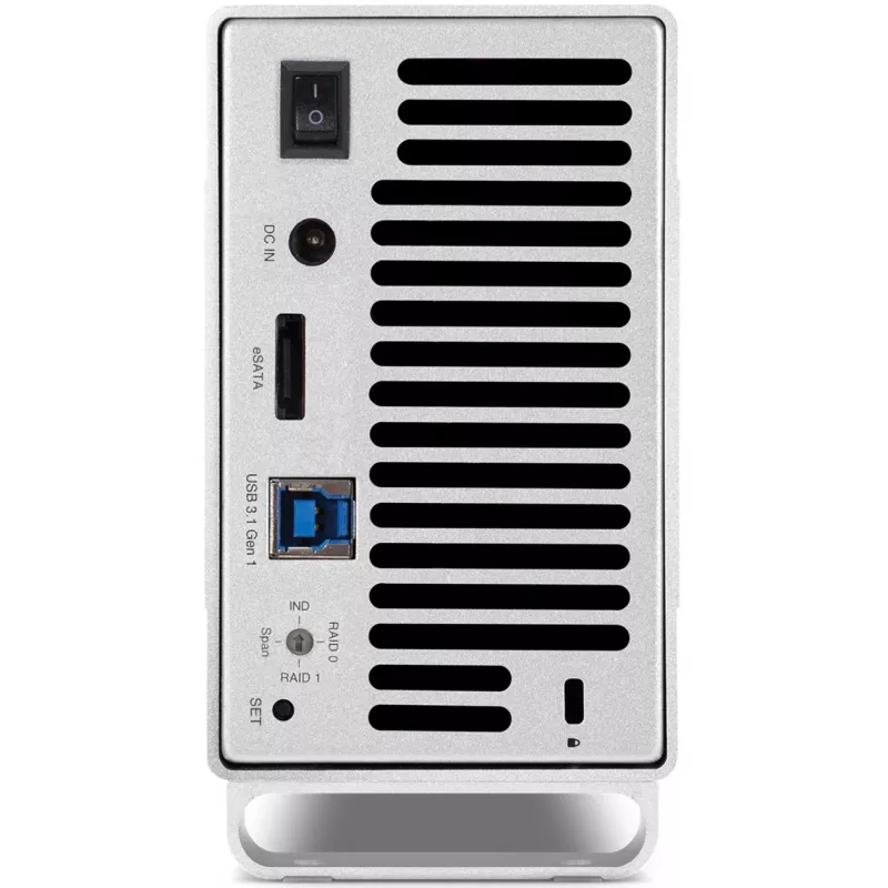 OWC Mercury Elite Pro Dual White ārējais korpuss 2x 3.5 inch SATA diskdziņiem, RAID 0/1/SPAN, USB Type‑B