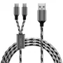 LogiLink CU0202 USB kabelis USB 2.0 1.2 m USB A USB C/Micro-USB A Pelēks