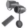 REV Smartplug-Kit mini - Bezvadu kontaktdakšas komplekts - 433,05 - 434,79 MHz - Melns (0085600503)