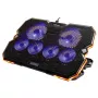 Hismart HS083144 Saliekams Laptop Dzesēšanas Statīvs ar 6 RGB Ventilatoriem