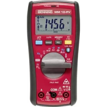 Benning MM 10-PV rokas multimetrs digitālais datu reģistrators CAT IV 600 V displejs (skaitījumi): 6000 (044089)