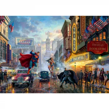 Puzle Schmidt Spiele Batman Superman un Wonder Woman 1000 gabali