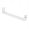 Maclean MC-107 W kompakts kabeļu organizētājs zem galda, max slodze 5 kg, balts