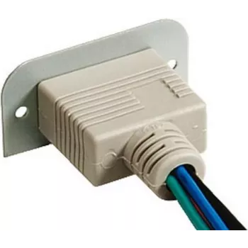 Kindermann Konnect 50 alu - VGA (HD15) 90° modulārais ieliktnis