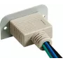 Kindermann Konnect 50 alu - VGA (HD15) 90° modulārais ieliktnis