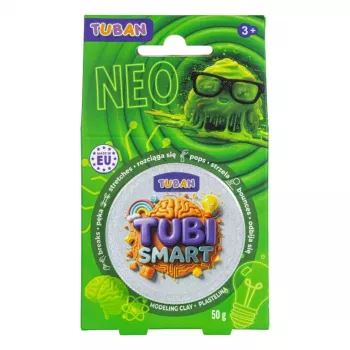 Māla modelēšanas masa TUBAN TUBI SMART NEO, zaļa, 50 g — bērnu modelēšanas māls