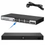 Pārvaldāms slēdzis Extralink Chiron Pro 24x RJ45 1000Mb/s PoE 4x SFP+ L3 370W