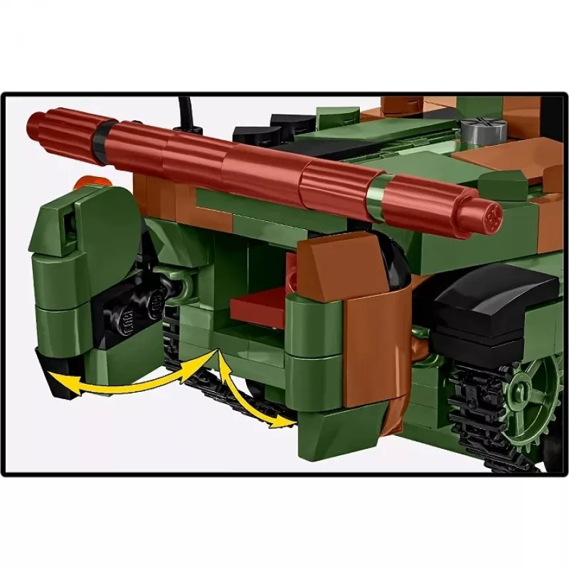 Būvkomplekts Cobi Armed Forces BWP-1 2630 — Polijas/Ukrainas amfībijas kājnieku kaujas mašīnas modelis