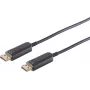 DisplayPort kabelis S/CONN 30-15755 75 m Melns