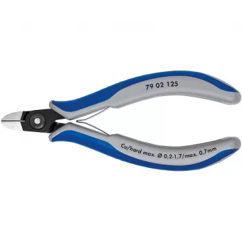 KNIPEX precīzijas elektronikas diagonālās knaibles