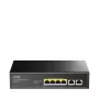 Tīkla slēdzis Cudy GS1006P Nepārvaldāms Gigabit Ethernet 6-portu PoE, 12 Gbit/s, 2048 MAC, Melns