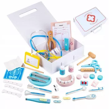 Bērnu medicīnas rotaļu komplekts Extralink Little Doctor Case, 43 detaļas
