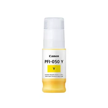 Canon PFI-050Y oriģinālā dzeltenā tintes pudele 70 ml